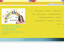 Tablet Screenshot of circleoflightministries.net